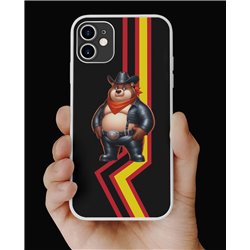 Phone Cover - Rubber Flag - Leather 31