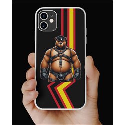 Phone Cover - Rubber Flag - Leather 37