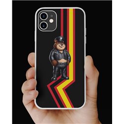 Phone Cover - Rubber Flag - Leather 42