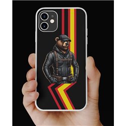 Phone Cover - Rubber Flag - Leather 46