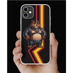 Phone Cover - Rubber Flag - Leather 47