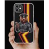 Phone Cover - Rubber Flag - Leather 48