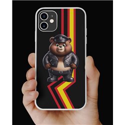 Phone Cover - Rubber Flag - Leather 56