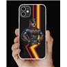 Phone Cover - Rubber Flag - Leather 60