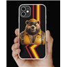 Phone Cover - Rubber Flag - Leather 71