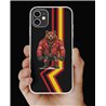 Phone Cover - Rubber Flag - Leather 74