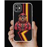 Phone Cover - Rubber Flag - Leather 79