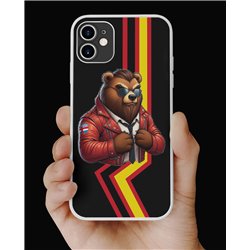 Phone Cover - Rubber Flag - Leather 87