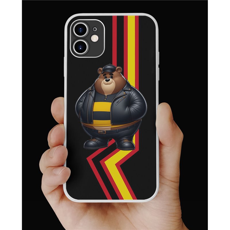 Phone Cover - Rubber Flag - Leather 90 Phone Cover - Rubber Flag - Leather 90