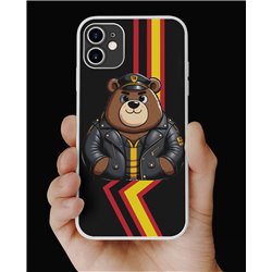 Phone Cover - Rubber Flag - Leather 91