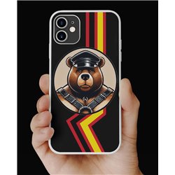 Phone Cover - Rubber Flag - Leather 93