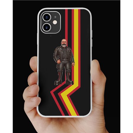 Phone Cover - Rubber Flag - Leather Guy - 2