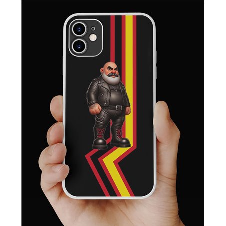 Phone Cover - Rubber Flag - Leather Guy - 3
