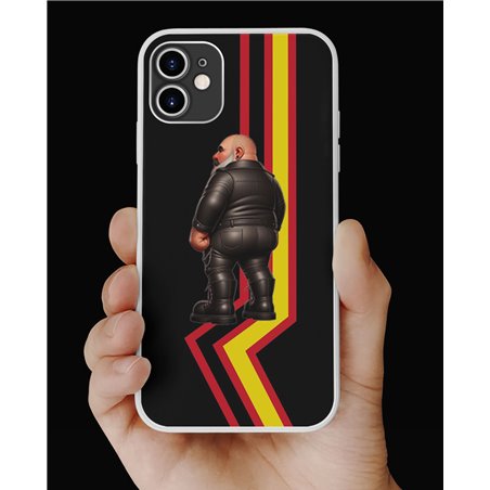 Phone Cover - Rubber Flag - Leather Guy - 4