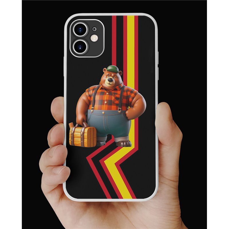 Phone Cover - Rubber Flag - Lumberjack 5 Phone Cover - Rubber Flag - Lumberjack 5