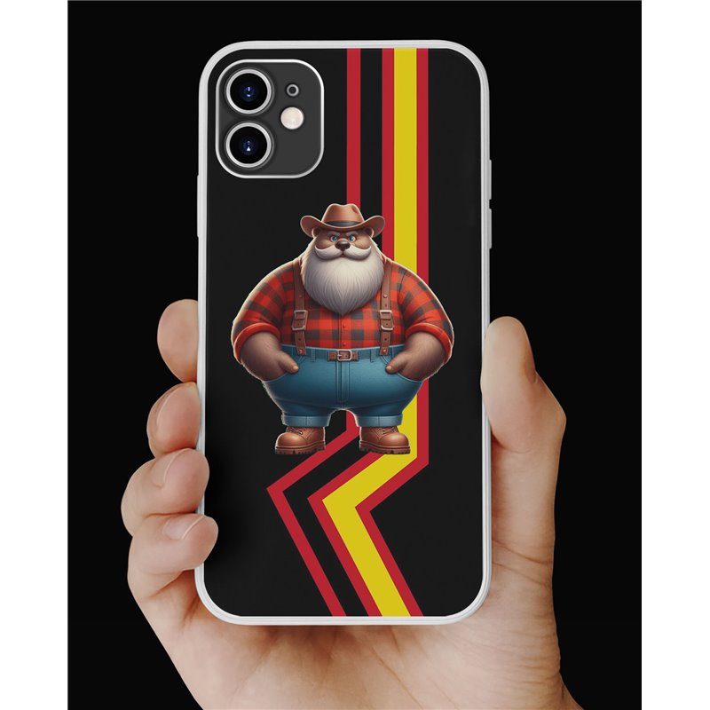 Phone Cover - Rubber Flag - Lumberjack 9 Phone Cover - Rubber Flag - Lumberjack 9