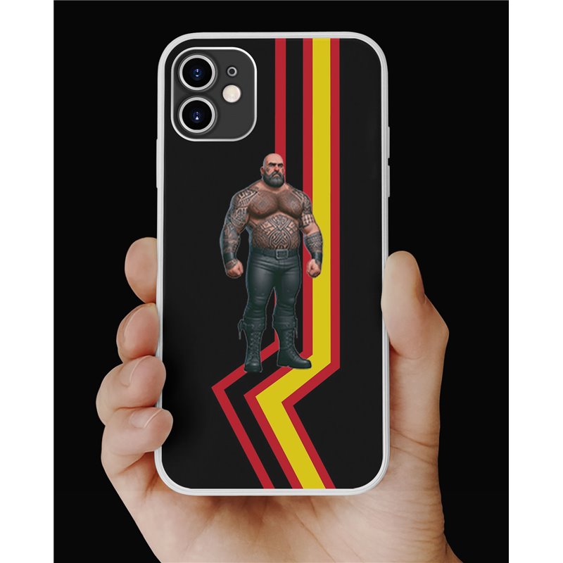 Phone Cover - Rubber Flag - Tattoo Guy - 3