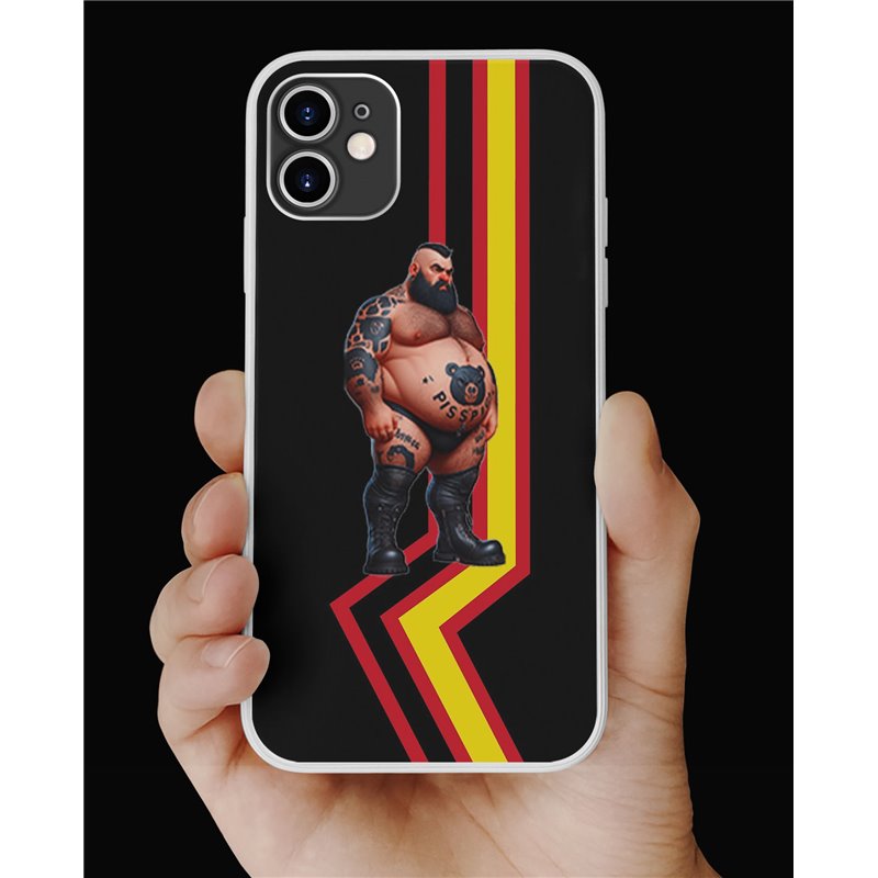 Phone Cover - Rubber Flag - Tattoo Guy - 33