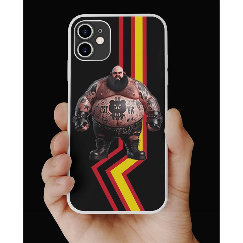 Phone Cover - Rubber Flag - Tattoo Guy - 37