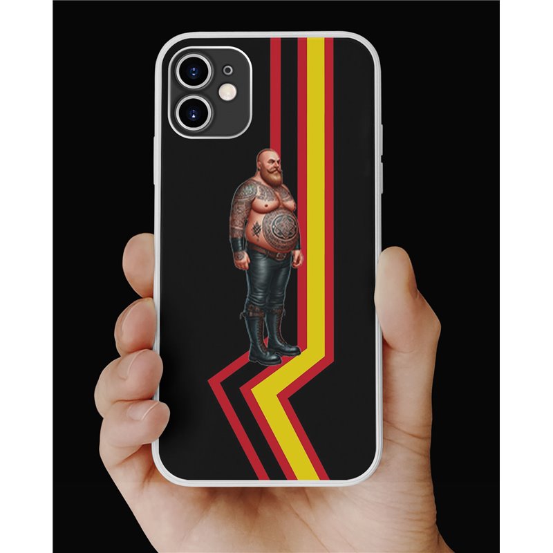 Phone Cover - Rubber Flag - Tattoo Guy - 38