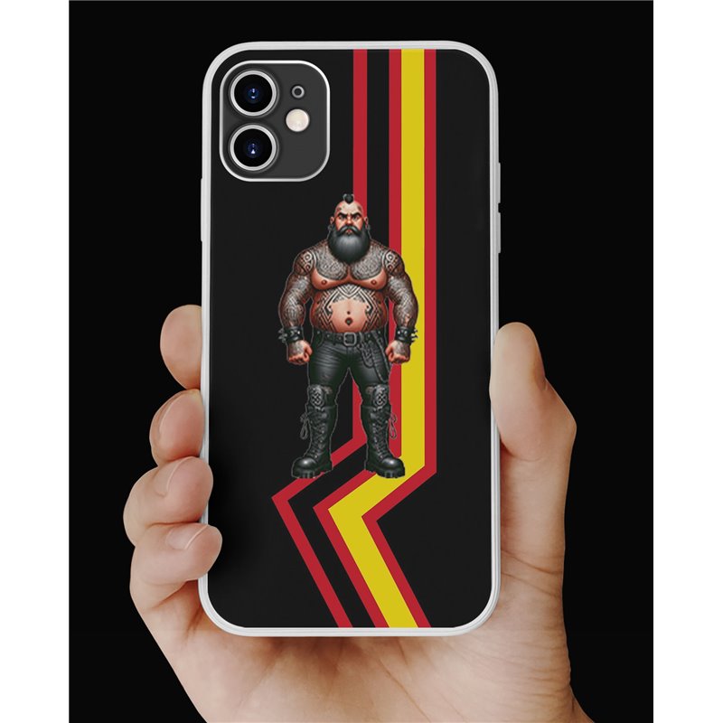 Phone Cover - Rubber Flag - Tattoo Guy - 43