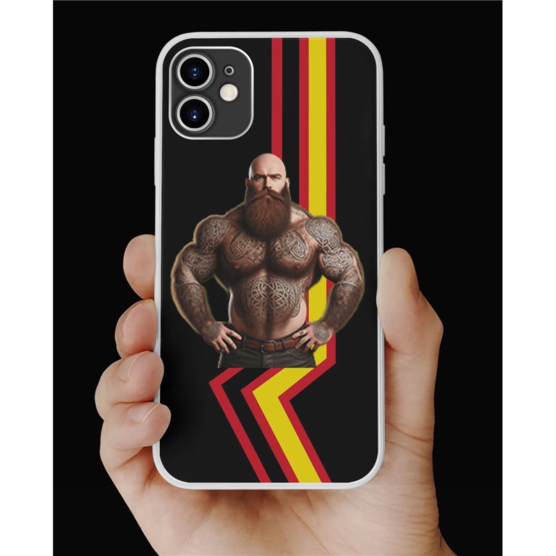 Phone Cover - Rubber Flag - Tattoo Guy - 49