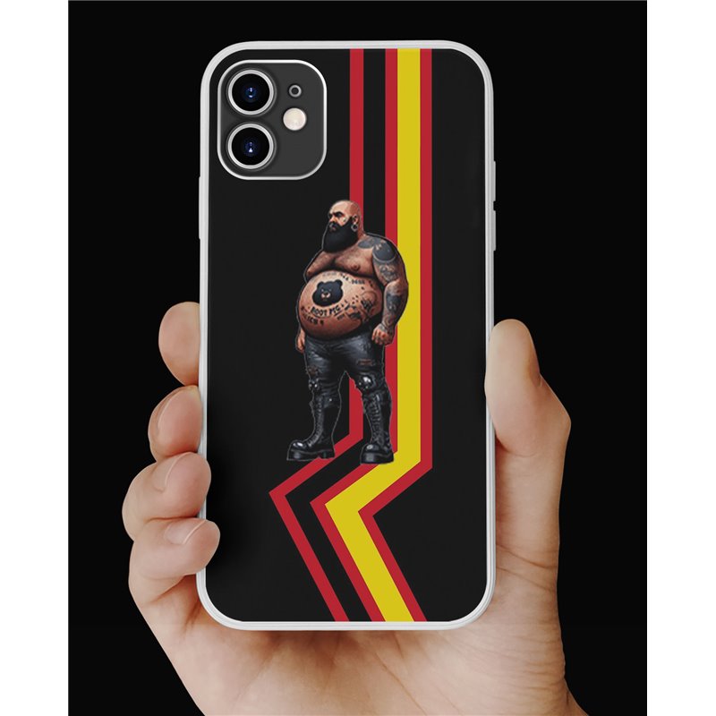 Phone Cover - Rubber Flag - Tattoo Guy - 54