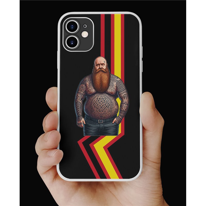 Phone Cover - Rubber Flag - Tattoo Guy - 6
