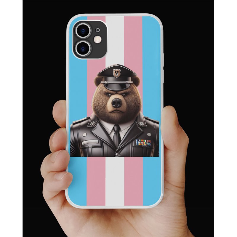 Phone Cover - Trans Flag -Army 1