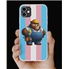 Phone Cover - Trans Flag -Construction 4