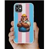 Phone Cover - Trans Flag -Construction 5
