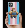 Phone Cover - Trans Flag -Construction 6