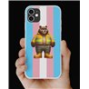 Phone Cover - Trans Flag -Construction 8