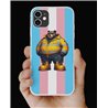 Phone Cover - Trans Flag -Construction 9