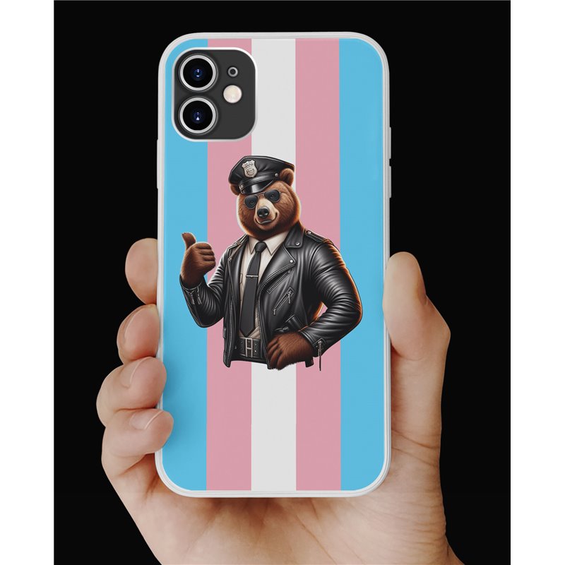 Phone Cover - Trans Flag -Cop 14 Phone Cover - Trans Flag -Cop 14