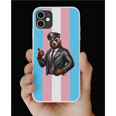 Phone Cover - Trans Flag -Cop 14