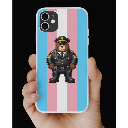 Phone Cover - Trans Flag -Cop 2