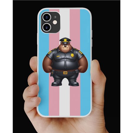 Phone Cover - Trans Flag -Cop 3