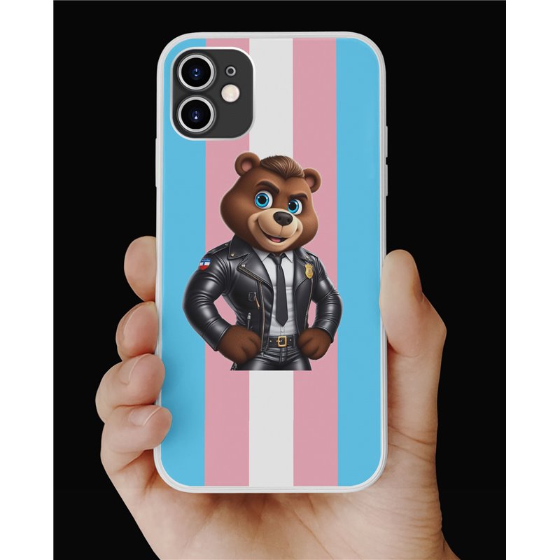 Phone Cover - Trans Flag -Cop 7 Phone Cover - Trans Flag -Cop 7