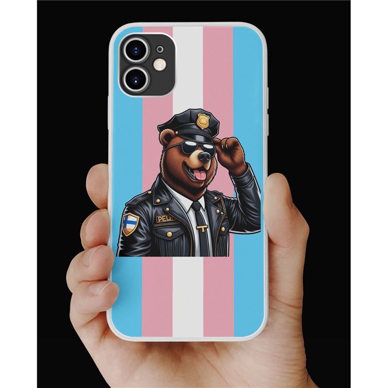 Phone Cover - Trans Flag -Cop 8