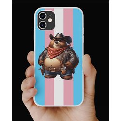 Phone Cover - Trans Flag -Cowboy 1