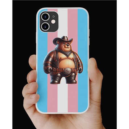 Phone Cover - Trans Flag -Cowboy 13