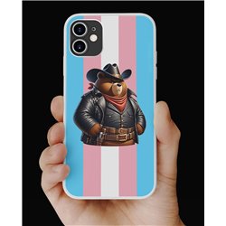 Phone Cover - Trans Flag -Cowboy 16