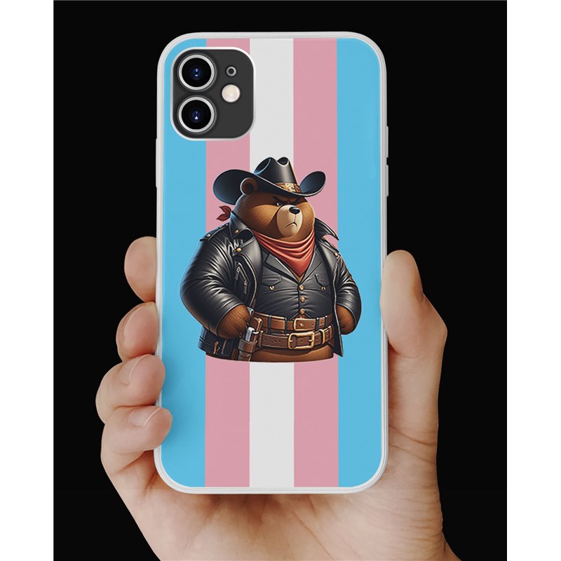 Phone Cover - Trans Flag -Cowboy 16 Phone Cover - Trans Flag -Cowboy 16