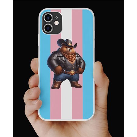 Phone Cover - Trans Flag -Cowboy 19