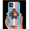 Phone Cover - Trans Flag -Cowboy 2