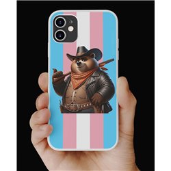 Phone Cover - Trans Flag -Cowboy 20