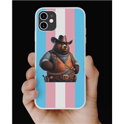 Phone Cover - Trans Flag -Cowboy 22