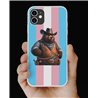 Phone Cover - Trans Flag -Cowboy 22