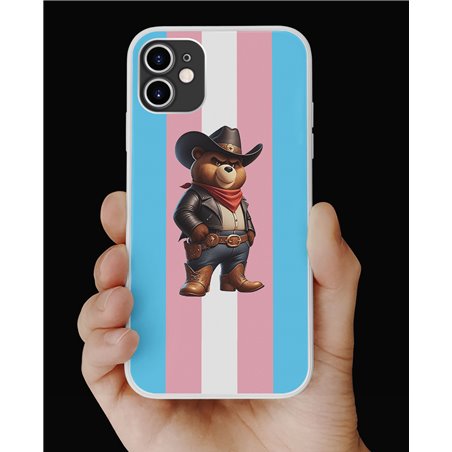 Phone Cover - Trans Flag -Cowboy 23